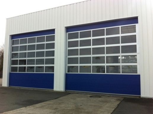 porte sectionnelle astec cristal 6